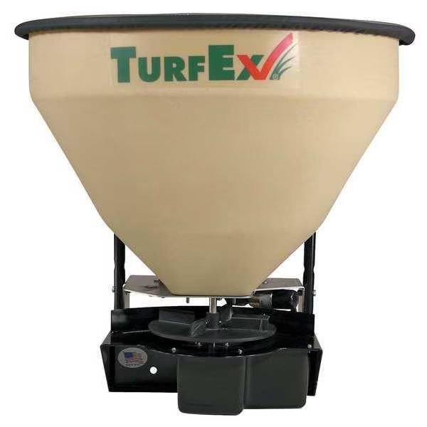 240 lbs Cap Calibrated HO Equipment Mounted Spreader For Seed/Fertilizer, Up to 20 ft Spread, Turfex, Mfr#: TS300EG-1