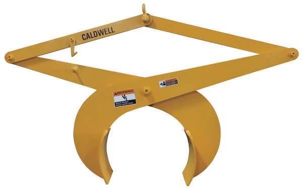 Pipe/Bar Tong, Adj, 2000Lb, Dia 7-12", Caldwell, Mfr#: 108-1-7/12