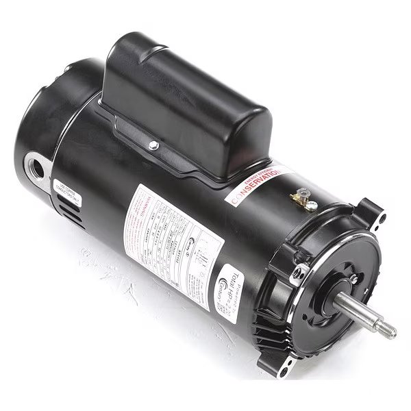 Pool Pump Motor, Capacitor-Start/Run, 1 1/2 HP, 56J Frame, 3,450 Nameplate RPM, Century, Mfr#: ST1152