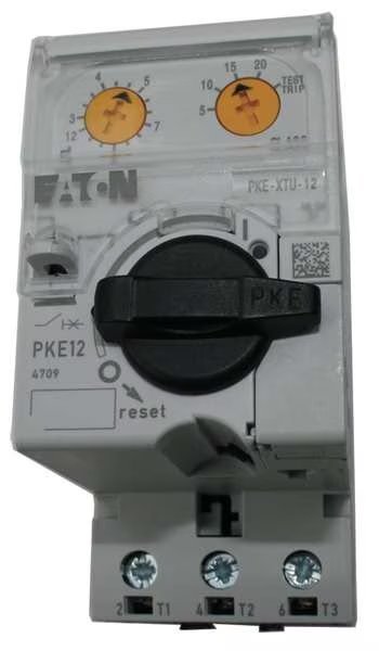 Manual Motor Protector, 4A, Rotary, Frame D, Eaton, Mfr#: XTPE004BCS