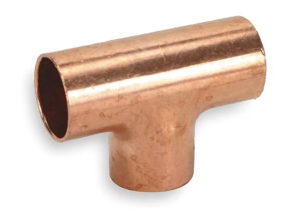 3/4" NOM C Copper Tee, Nibco, Mfr#: 611 3/4