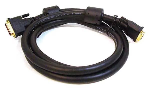 Computer Cord, DVI-D DualLink M to M, 15ft, Monoprice, Mfr#: 2688