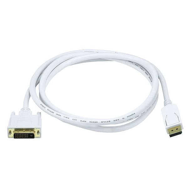 CPU Cord, Display to DVI-D Sgl Male, 6ft, Monoprice, Mfr#: 6015
