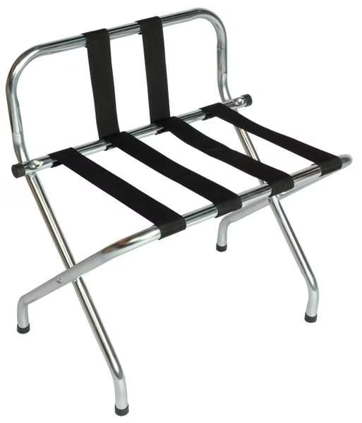 Luggage Rack, 26 1/2 H x 16 D x In., PK6, Csl, Mfr#: S1055B-C-BL