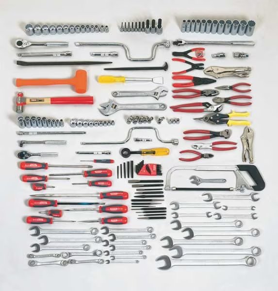 Master Tool Set, Add-On, 3/8 In., 1/2 In., Proto, Mfr#: J99485