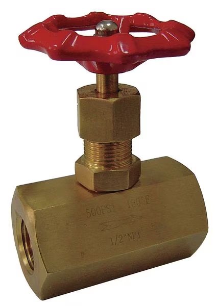Needle Valve, 1/2 In NPT, 500 psi, Brass, EnjoyTool Select, Mfr#: 5TUL1