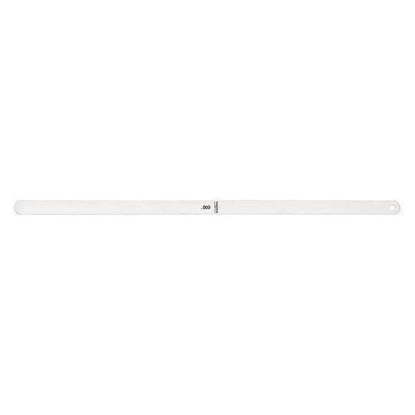 Thickness Gage, 0.009 In, 1/2 x 12 In, Starrett, Mfr#: 667-9