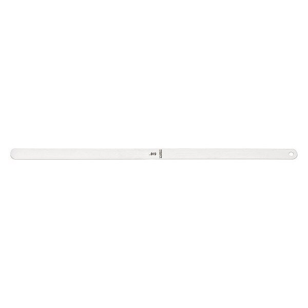 Thickness Gage, 0.019 In, 1/2 x 12 In, Starrett, Mfr#: 667-19