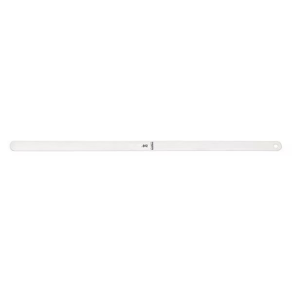 Thickness Gage, 0.012 In, 1/2 x 12 In, Starrett, Mfr#: 667-12