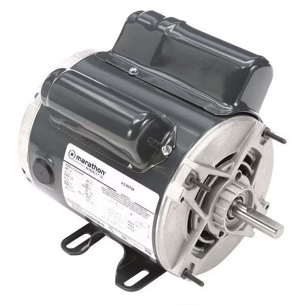 Instant Rev Motor, 1/4 HP, 1725 RPM, 115 V, Marathon Motors, Mfr#: 5KC35GNA488