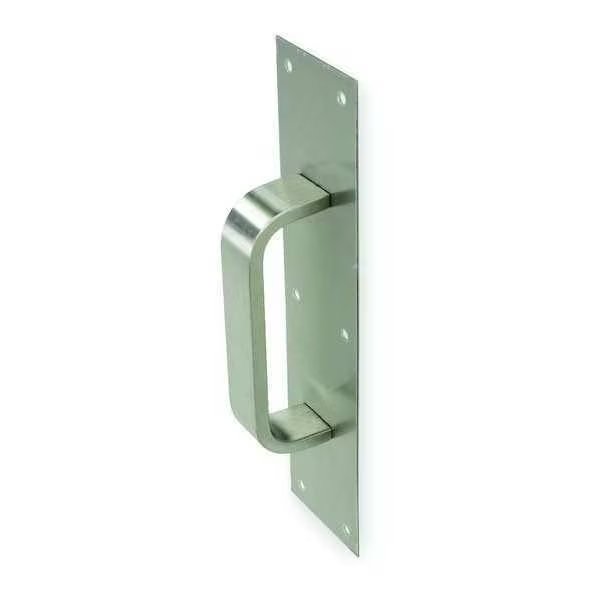 Door Pull Plate, Stainless Steel, 12