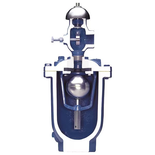 Air Vac Valve, FNPT, 1/2 x 1/2, CI, Val-Matic, Mfr#: 100ST
