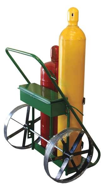 Welding Cylinder Truck, 2 Cyl, 400 lb., Saftcart, Mfr#: 503-20