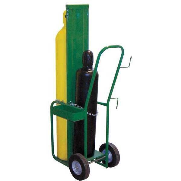 Welding Cylinder Truck, 2 Cyl, 400 lb., Saftcart, Mfr#: 600-10FW