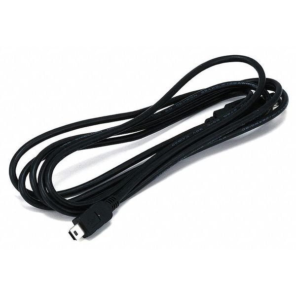 USB 2.0 Cable, 6 ft.L, Black, Monoprice, Mfr#: 107