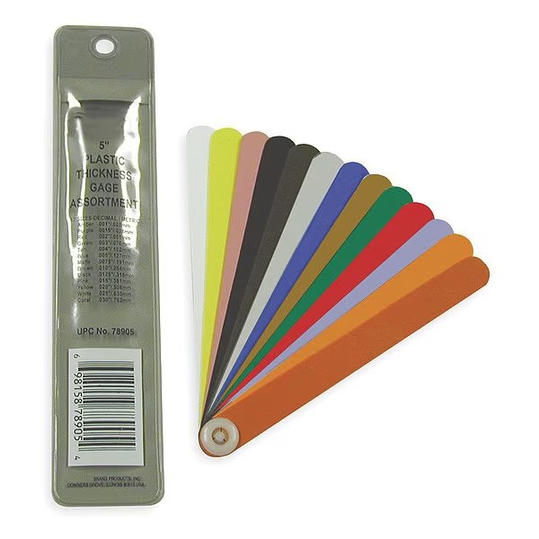 Feeler Gage Set, 13 PC, Precision Brand, Mfr#: 78905