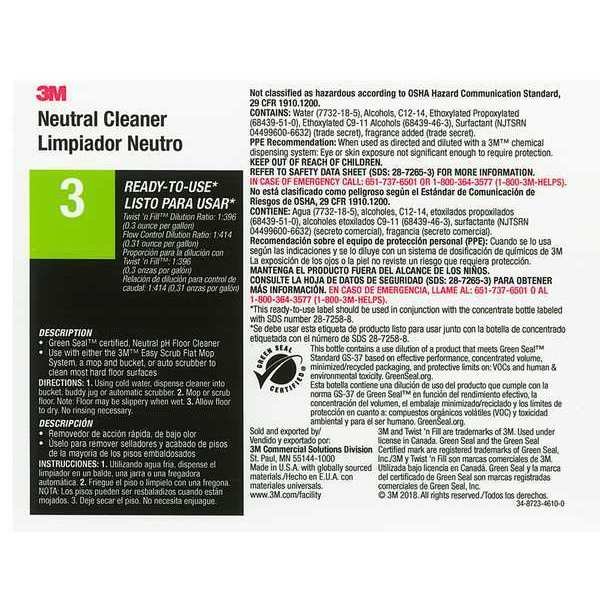 Secondary Label, Multicolor, PK12, Tolco, Mfr#: 340403