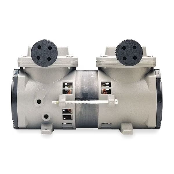 Compressr/Vacuum Pump, 1/20 HP, 60 Hz, 115V, Thomas, Mfr#: 2107CA20