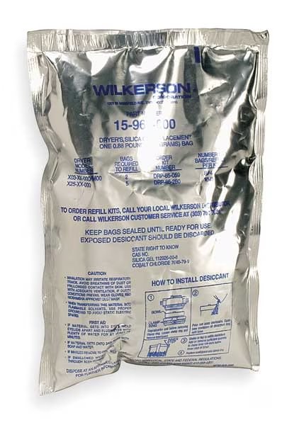 Desiccant, Replacement, Refills: 4, Wilkerson, Mfr#: DRP-85-059