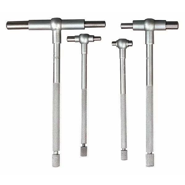 Telescoping Gage Set, 4 Pc, 2.126 In D, Mitutoyo, Mfr#: 155-907