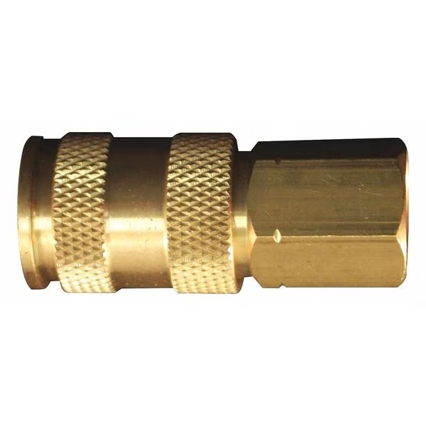V Style High Flow Coupler, 3/8" FNPT, PK10, Milton, Mfr#: 766