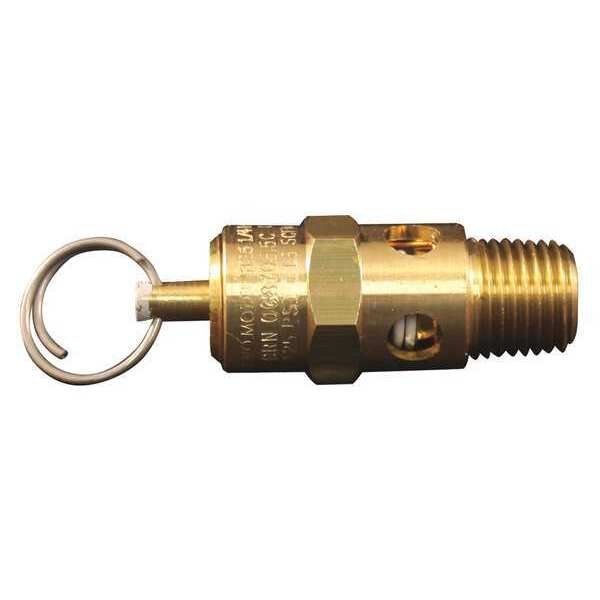 ASME Safety Valve, 125 PSI Pop off Press, Milton, Mfr#: 1090-125