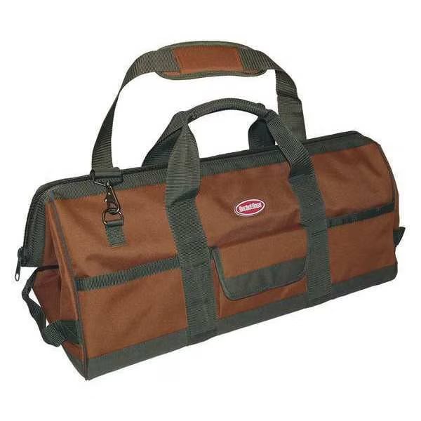 Gatemount 24 Tool Bag, Double Wall 600 Poly Ripstop Fabric, 16 Pockets, Bucket Boss, Mfr#: 60024
