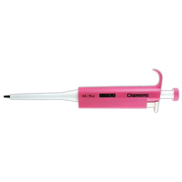 Pipette, Adjustable, 0.5 - 10uL, Globe Scientific, Mfr#: 3301-10