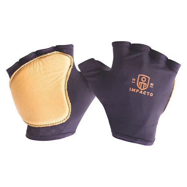 Anti-Impact Glove, Nylon Back, Blue, S, Impacto, Mfr#: 50120110020