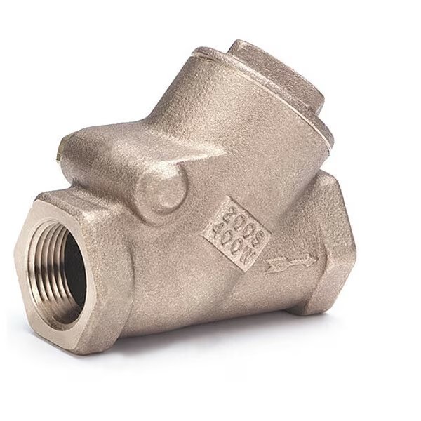 2-1/2" FNPT Bronze Swing Y Check Valve, Milwaukee Valve, Mfr#: 508 2-1/2