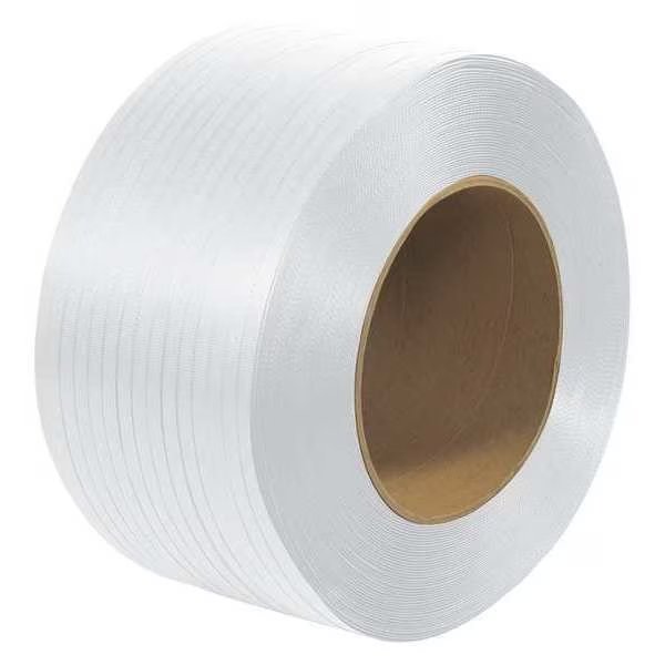 Polypropylene Strapping, Machine Grade, Embossed, 9