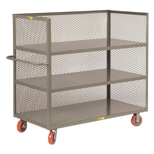 Bulk Truck, 3 Mesh, 3 adj. Shelf, 30x48, Little Giant, Mfr#: T3-A-3048-6PY