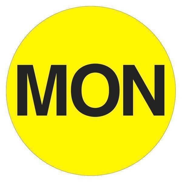 Tape Logic® Inventory Circle Labels, Days of the Week, 