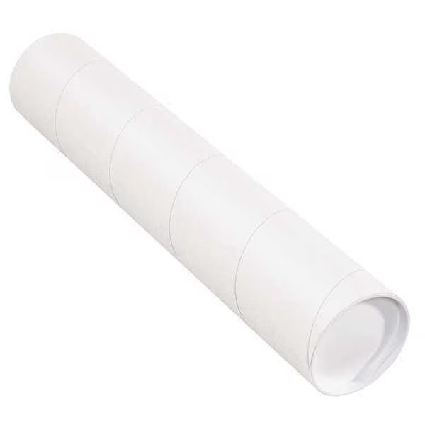 Mailing Tubes with Caps, 4