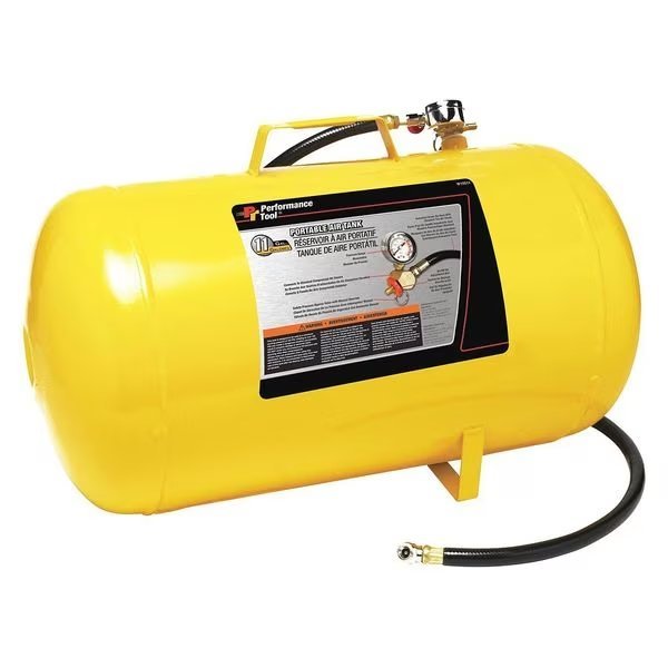 Portable Air Tank, 11 gal., Performance Tool, Mfr#: W10011