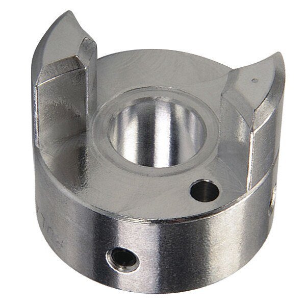 Set Jaw Coupling Hub, 9mm, Aluminum, Ruland, Mfr#: MJS25-9-A