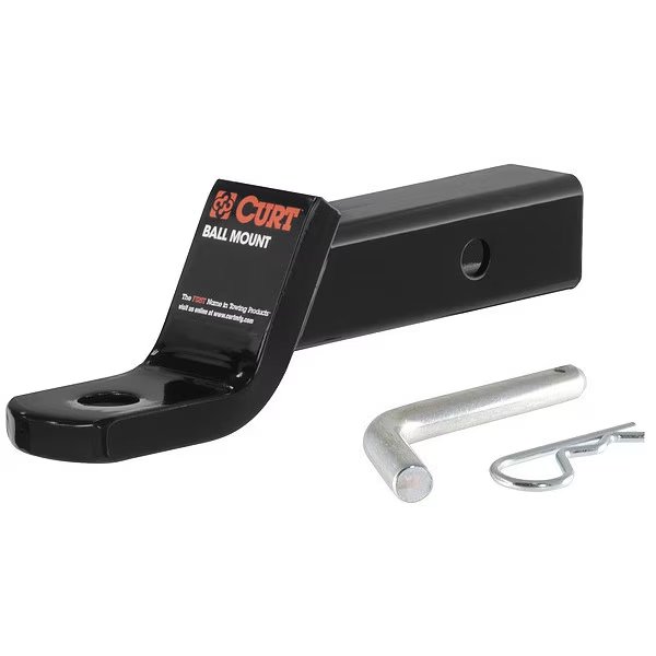 Ball Mount, Class 3, w/Pin, 2" Shank, 45032, Curt, Mfr#: 45032