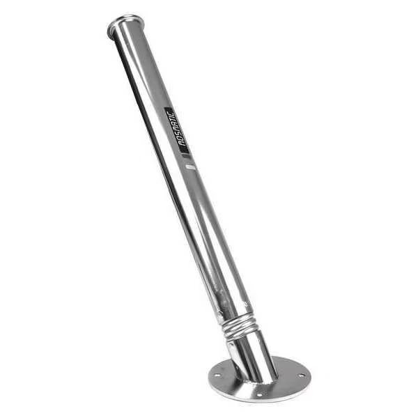 Pole Holder, 27.8" H, 2.4" dia., SS, Mosmatic, Mfr#: 29.097