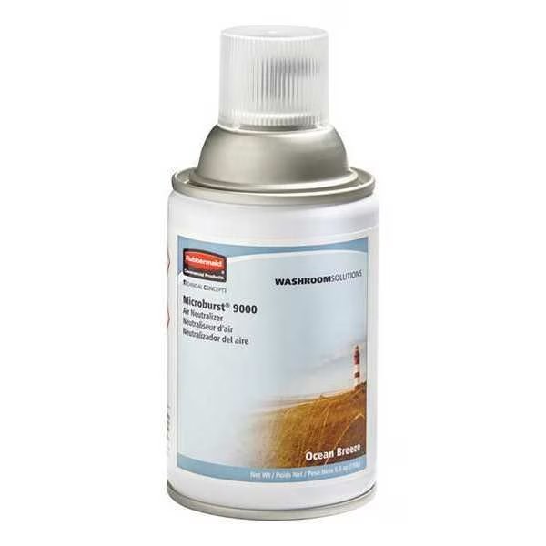 Air Freshener Refill, Ocean Breeze, PK4, Rubbermaid Commercial, Mfr#: FG4012471