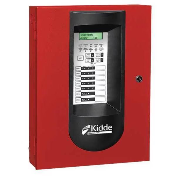 Alarm Control Panel, 2 AWG Class B Circuit Input (5), 2 AWG Class B Circuit Output (2), Steel, Kidde, Mfr#: FX-5R