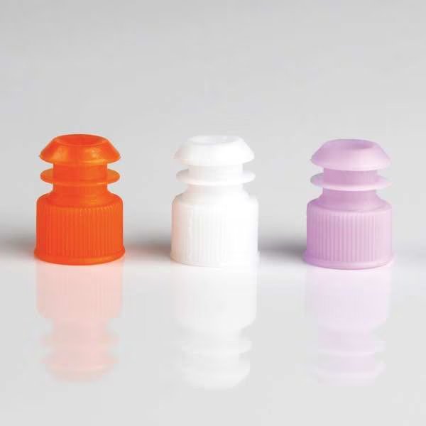 Flange Cap, Yellow, Polyethylene, PK1000, Globe Scientific, Mfr#: 118240Y