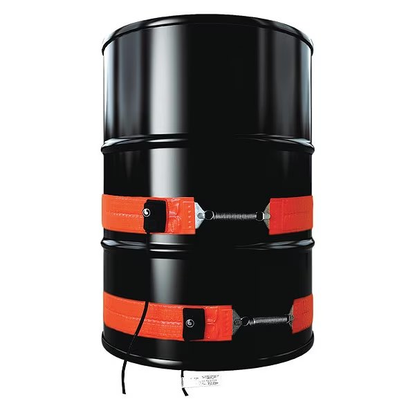 Heavy Duty Drum/Pail Heater, Mid-Temp, 30 Gallon, 120VAC, 1000W, 58.5