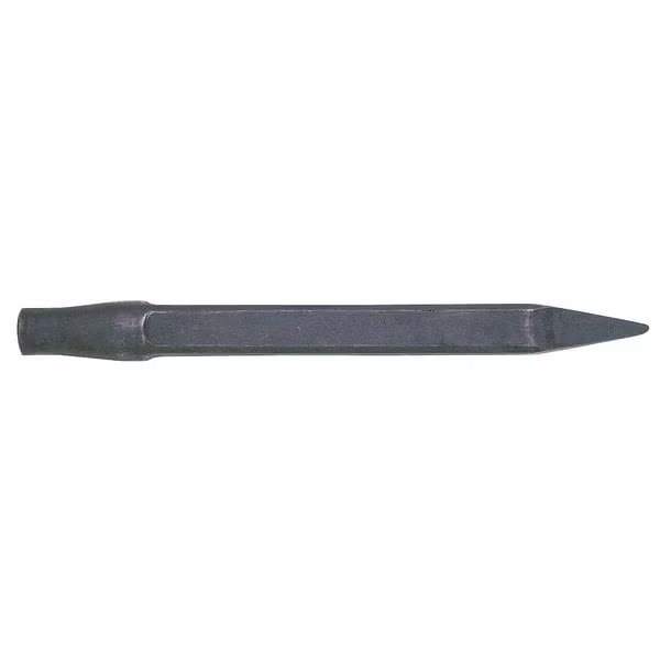 Moil Point Chisel, Shank Type Jumbo, 18" L, Ingersoll-Rand, Mfr#: 9001-297-18