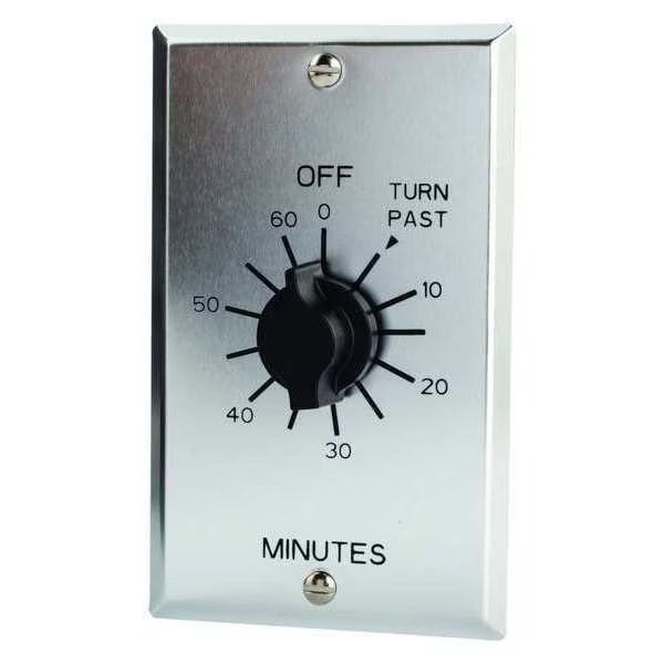 Spring-Wound Timer, Range 0 to 2 hr., Tork, Mfr#: C502H