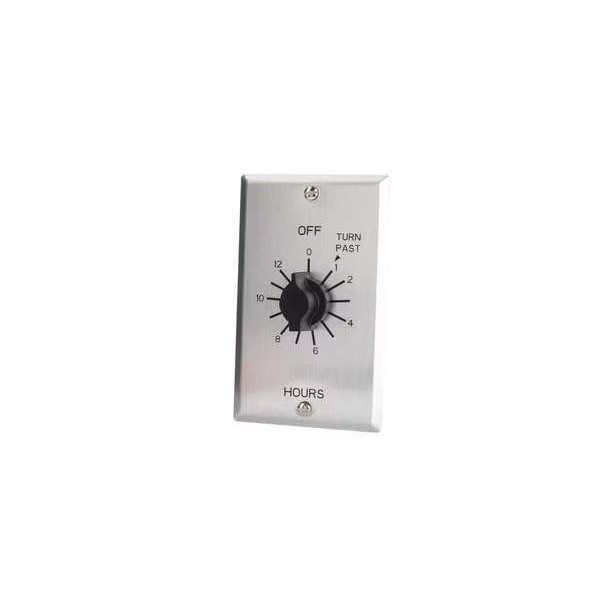 Spring-Wound Timer, Range 0 to 12 hr., Tork, Mfr#: C412H