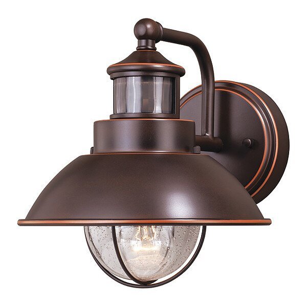 Harwich Dualux 8in Outdoor Light Bronze, Vaxcel, Mfr#: T0252