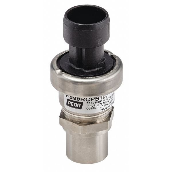 Pressure Transducer, 304L SS, 0 to 100 psi, Johnson Controls, Mfr#: P599ACPS101K