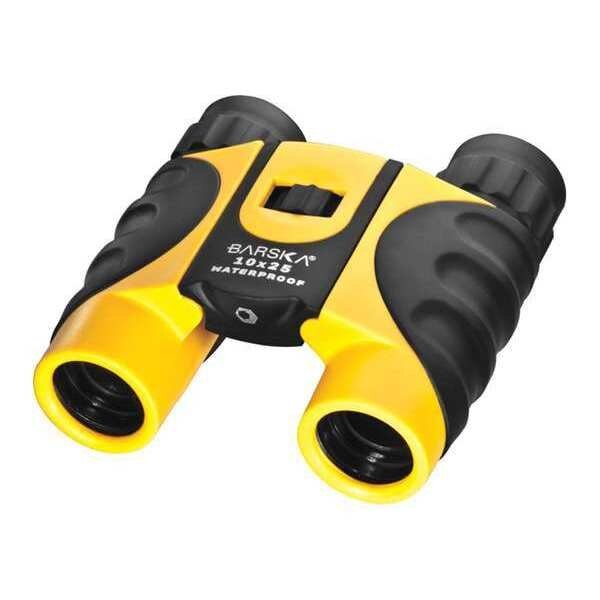 General Binocular, 10x Magnification, Roof Prism, 303 ft @ 1000 yd Field of View, Barska, Mfr#: CO10696