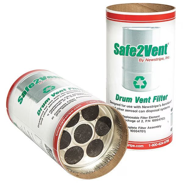 Carbon Replacement Filter, PK2, Newstripe, Mfr#: 10004703