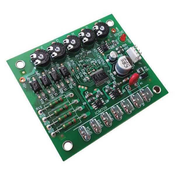 Speed Control, Rotary, 0.05A, Green, Icm, Mfr#: ICM709